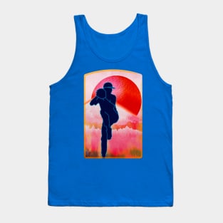 Baseball Pitcher Bring Home the Gold Tank Top